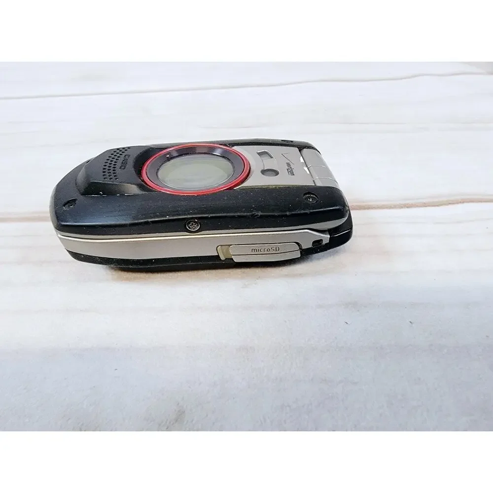 Casio Gz'One Boulder C711 Black Verizon Flip Phone Tested
